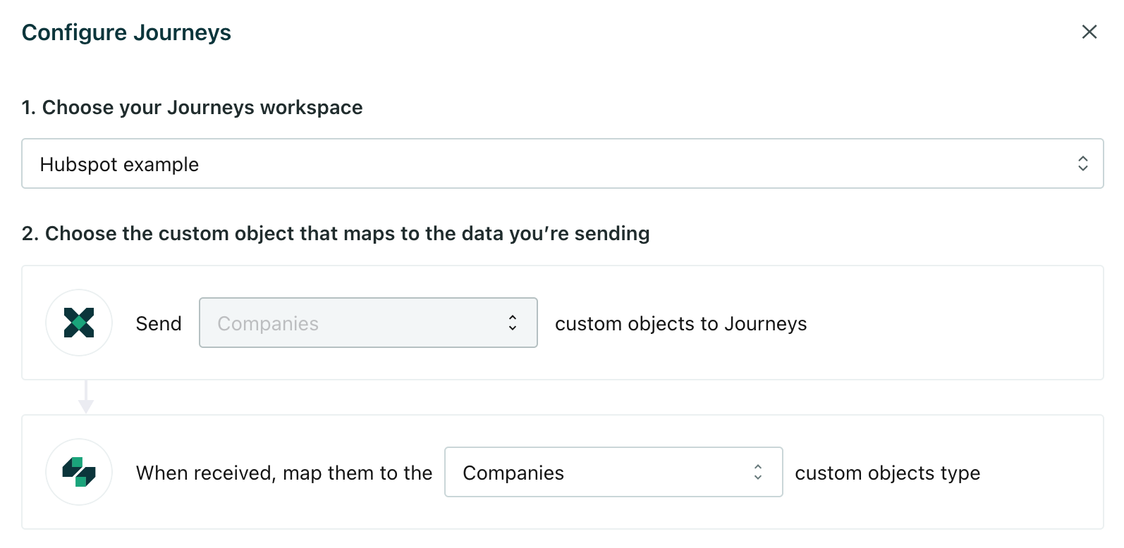 click new object type to create a new object type for deals