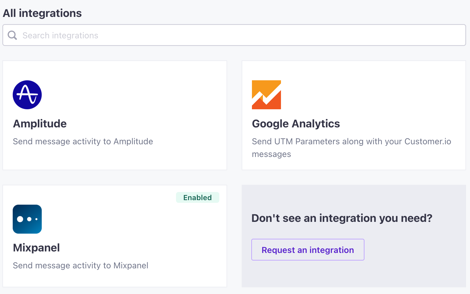 Amplitude and Mixpanel integrations