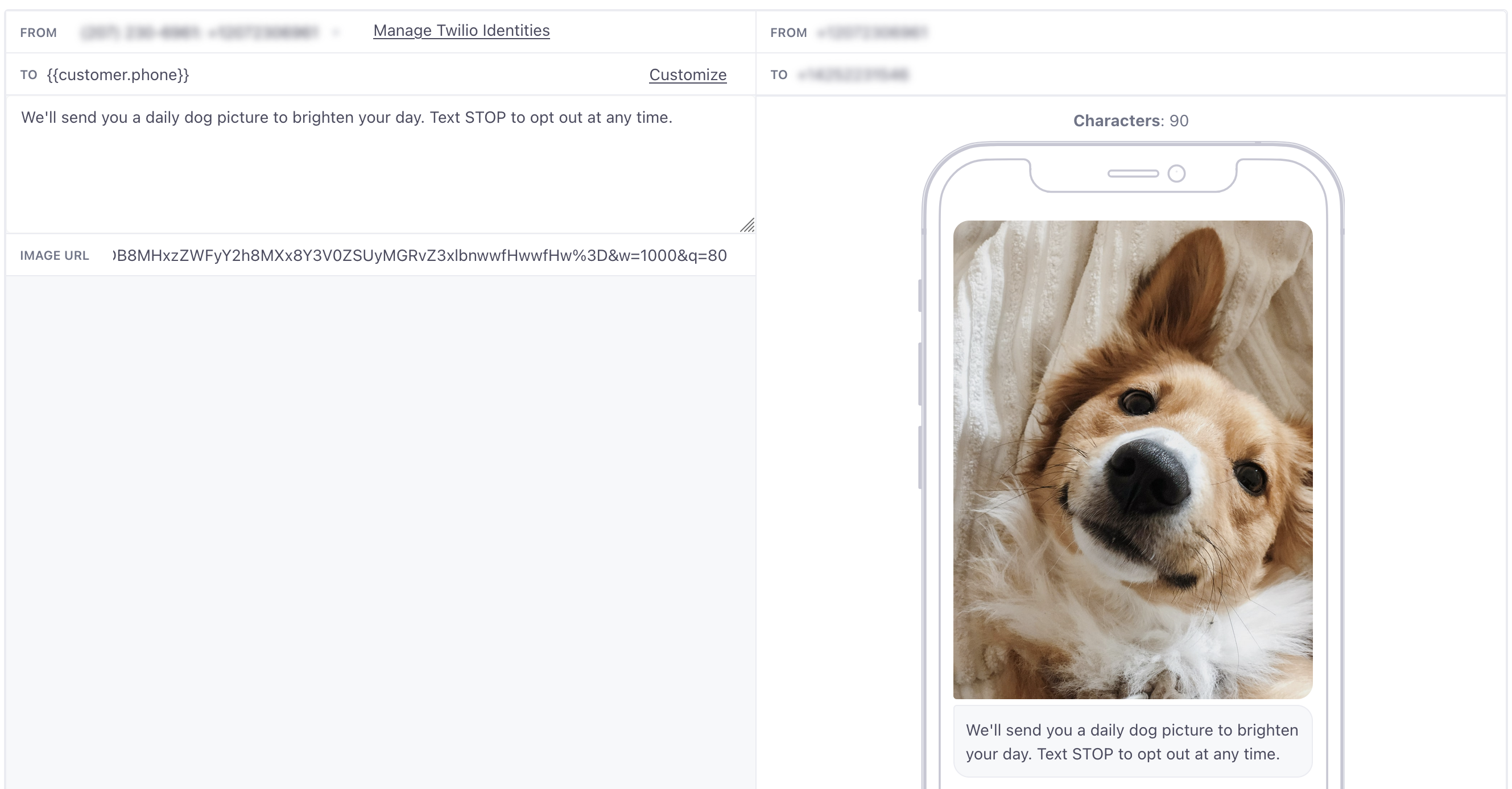 Twilio MMS support