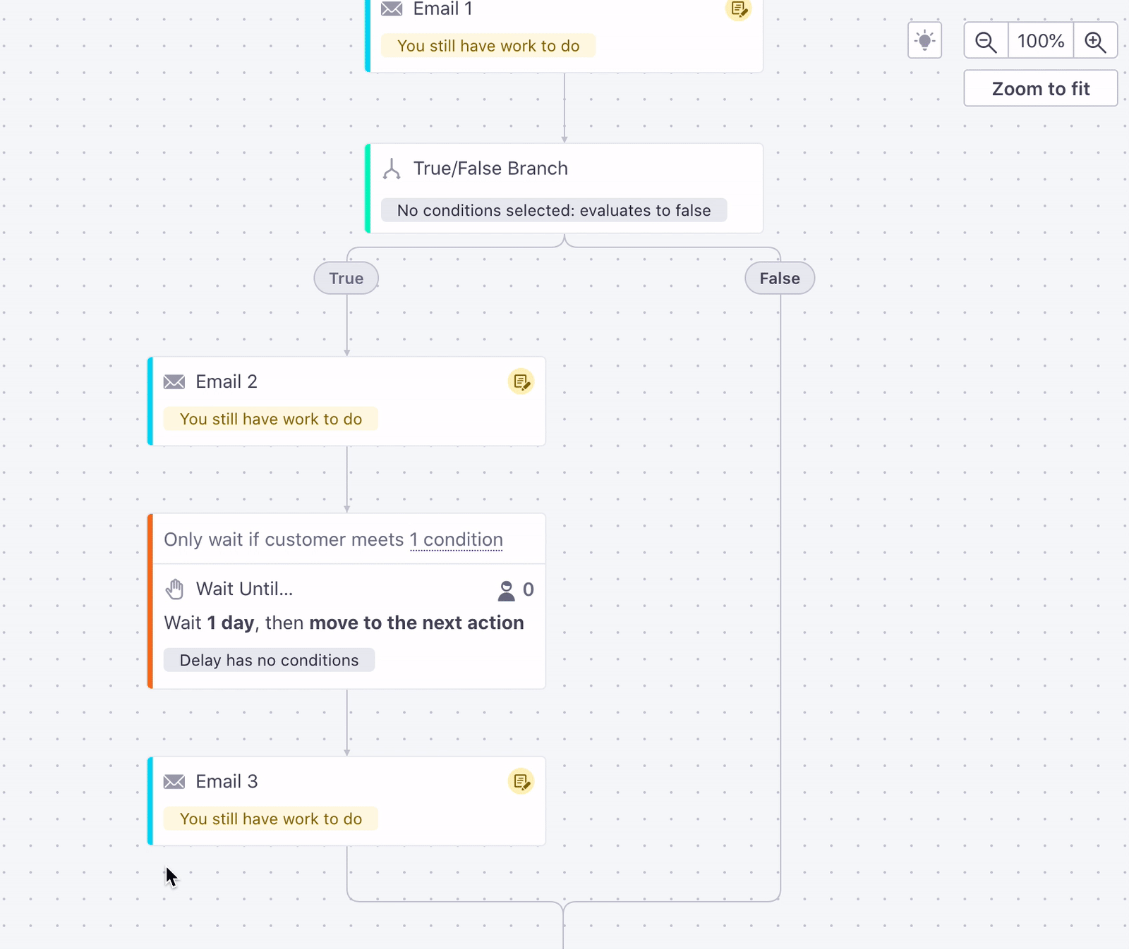 Multi-select, copy, and move in the workflow builder