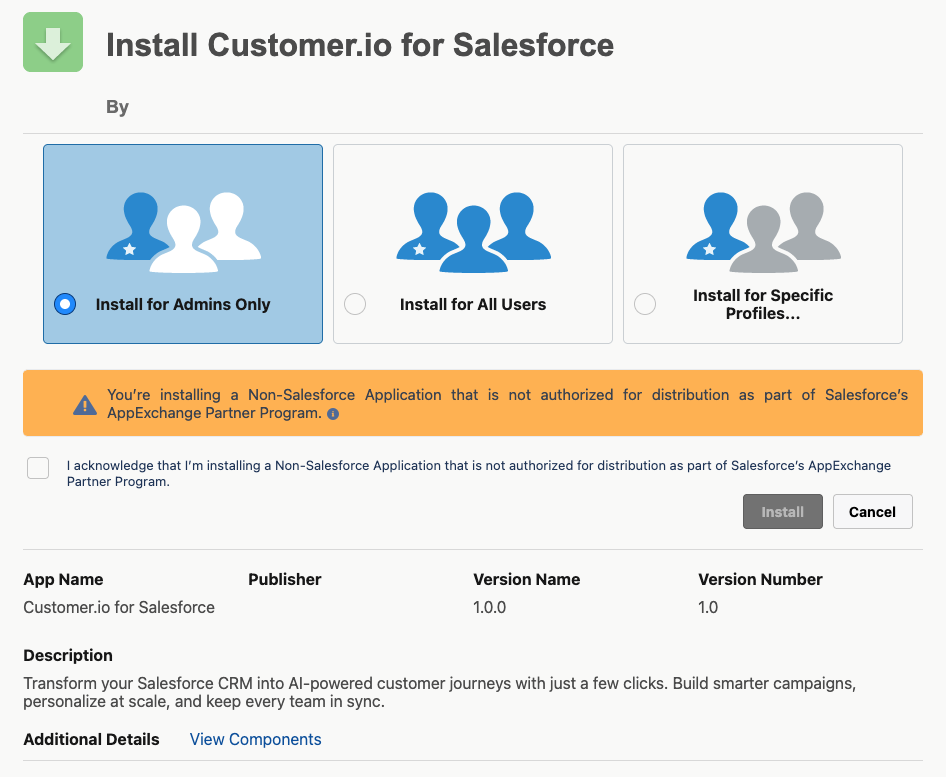 migrate your Salesforce connection to the External Client App
